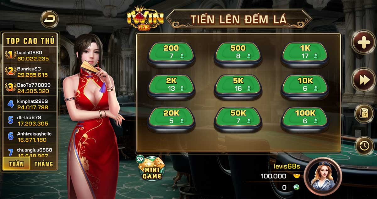 Game bài đổi thưởng iwin- iwin68